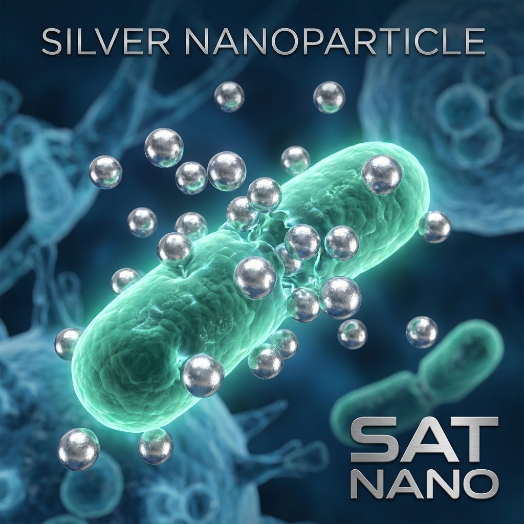 Antibacterial effect ng silver nano powder sa medikal na paggamot