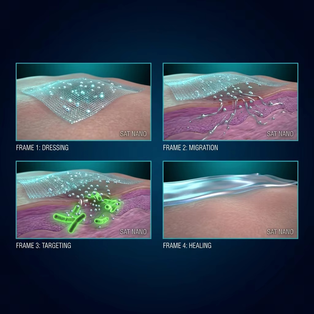 Storyboard ng Silver Nanoparticle para sa Mga Medikal na Aplikasyon