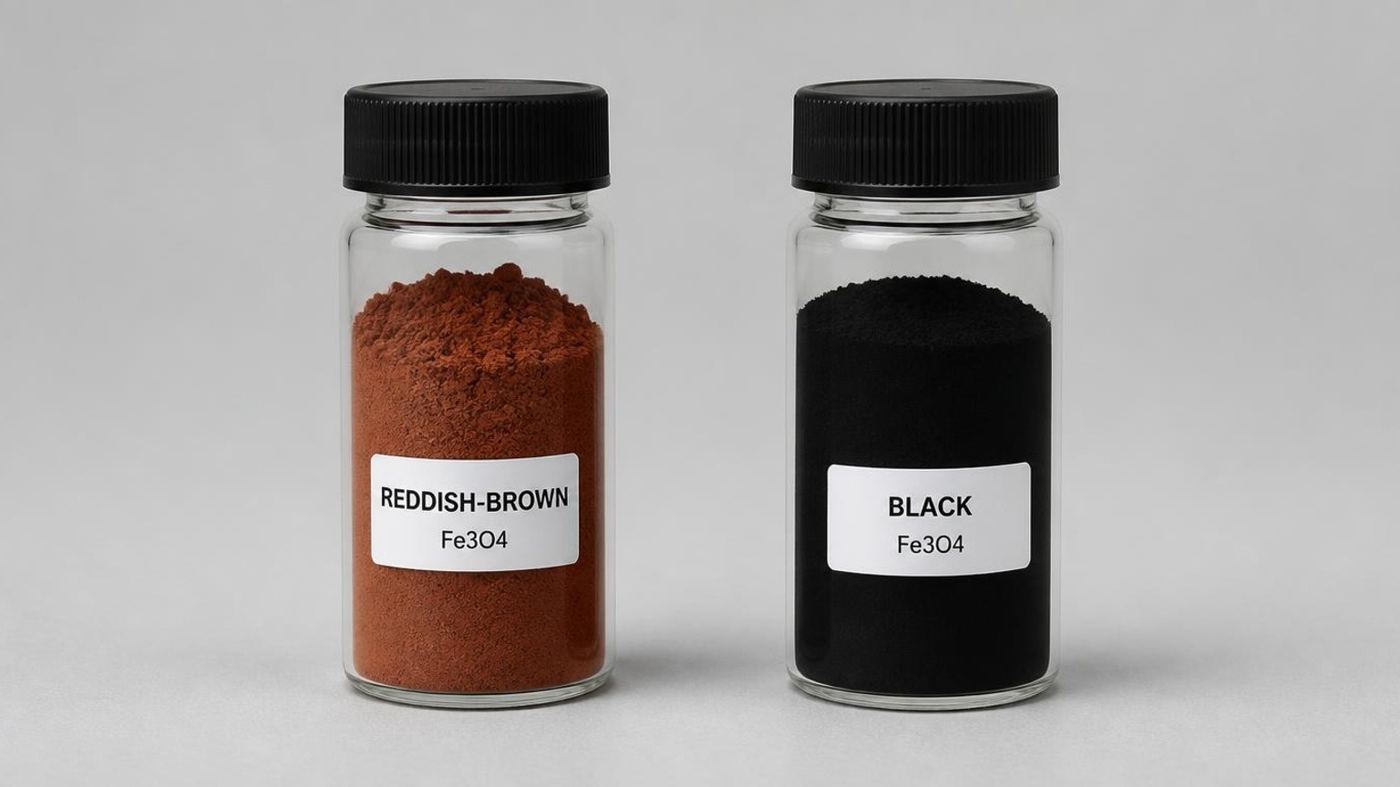 Reddish-Brown vs. Black Fe₃O₄ Nanopowder para sa Lithium-Ion Battery Application