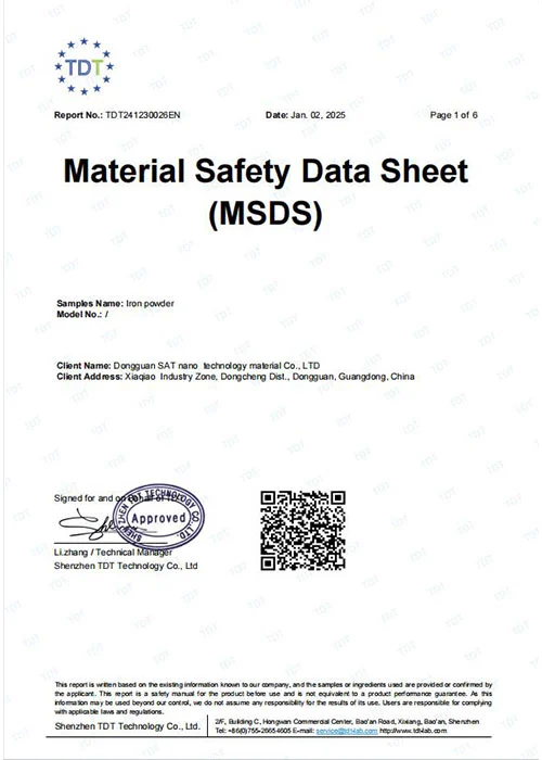 MSDS